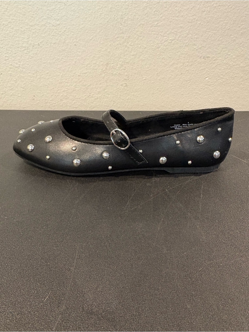 Art Class Madison Studded Black Ballet Flats Mary Jane Multiple Kids Sizes - Picture 4 of 14
